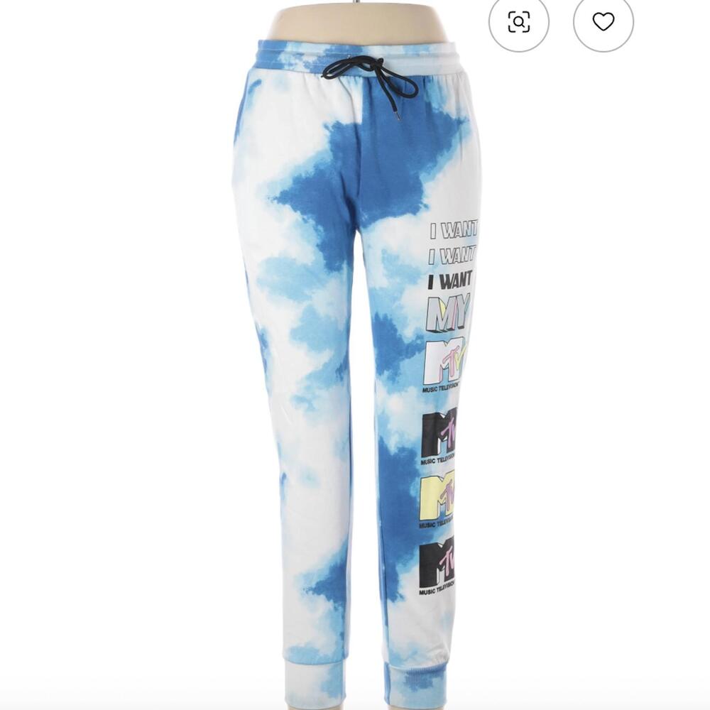 MTV Tie-Dye Sweatpants Size XL